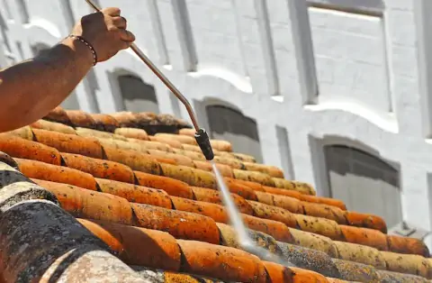 Nettoyage de toitures - Trémel
